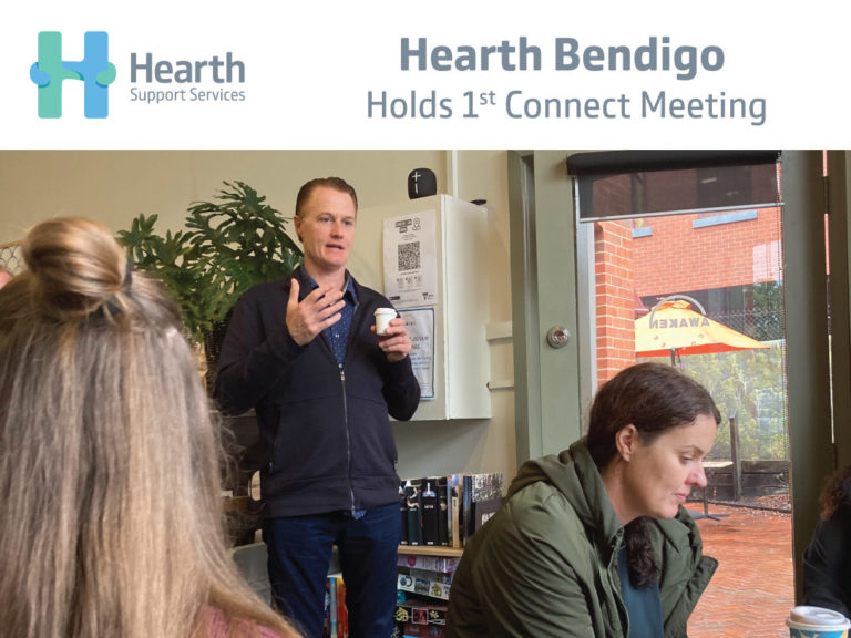 Justin Scanlon presents at Hearth Bendigo Connect